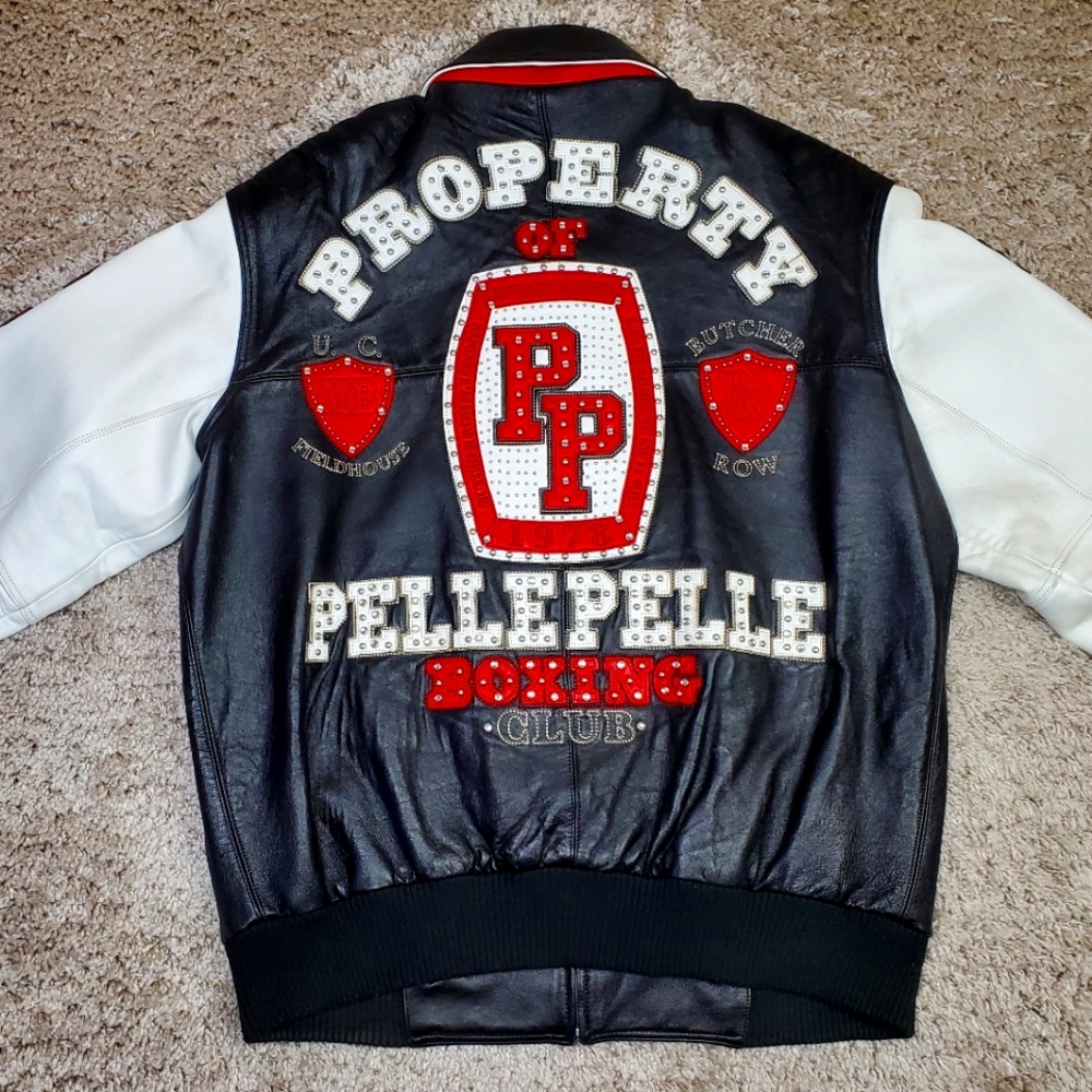👑Pelle Pelle "Boxing Club" Marc Buchanan Leather Sz56(XXL)🔥